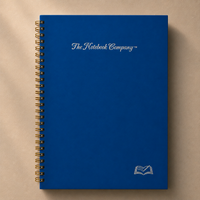 Paris at Midnight Lapis Lazuli premium notebook, Italian-finished cover, handcrafted by The Notebook Company