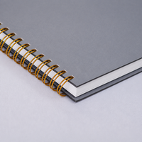 Paris at Midnight Basalt premium notebook, Italian-finished cover, handcrafted by The Notebook Company — view 1