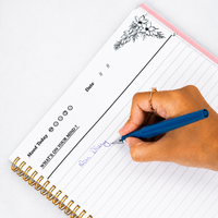 Mediterranean Summer Paris Pink notebook — view 1