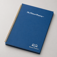 Paris at Midnight Lapis Lazuli premium notebook, Italian-finished cover, handcrafted by The Notebook Company — view 9