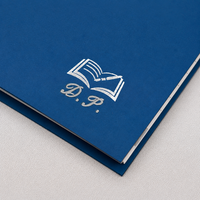 Paris at Midnight Lapis Lazuli premium notebook, Italian-finished cover, handcrafted by The Notebook Company — view 10