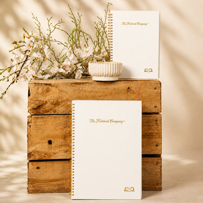 Mediterranean Summer Pearl Blanc notebook