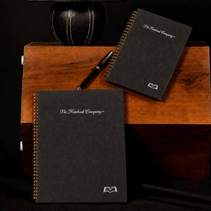 Paris at Midnight Pearl Noir notebook