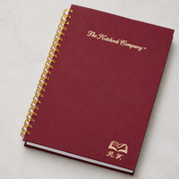Paris at Midnight Rouge premium notebook, Italian-finished cover, handcrafted by The Notebook Company — view 11