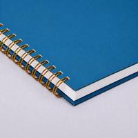 Paris at Midnight Lapis Lazuli premium notebook, Italian-finished cover, handcrafted by The Notebook Company — view 1