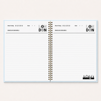 Mediterranean Summer Grey Fog notebook — view 5