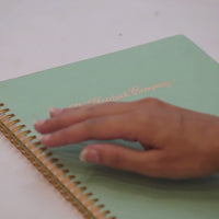 Mediterranean Summer Matcha notebook video 3
