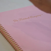 Mediterranean Summer Paris Pink notebook video 3